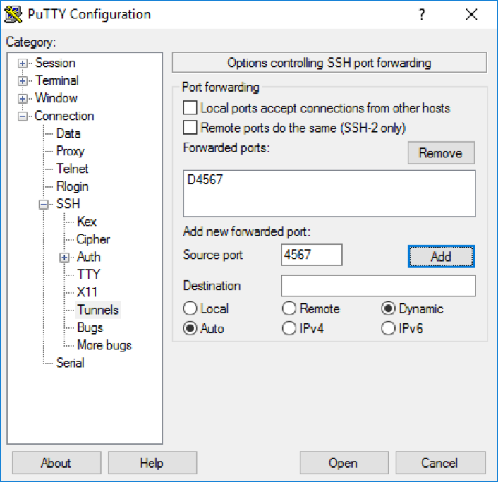 !!Ssh tunnel putty remote desktop manager devolutions