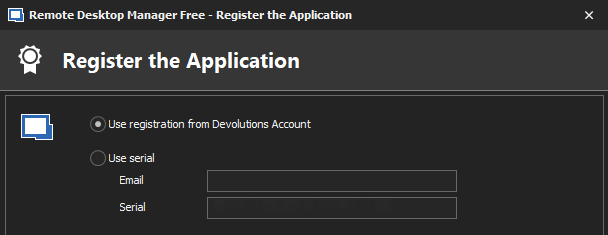 !!Register remote desktop manager free