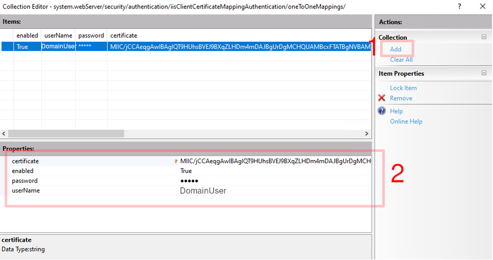 Image 12 - Configuring a User