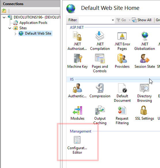Image 8 - Configuration Editor