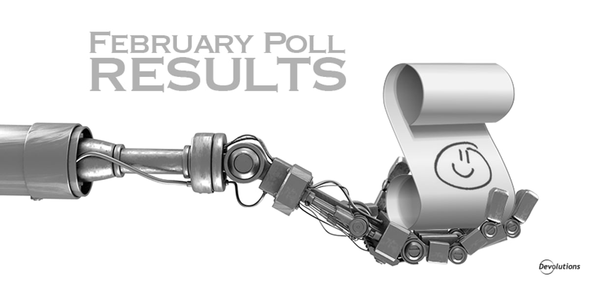 February Poll Results: What have you Automated Using our Macros/Scripts/Tools?