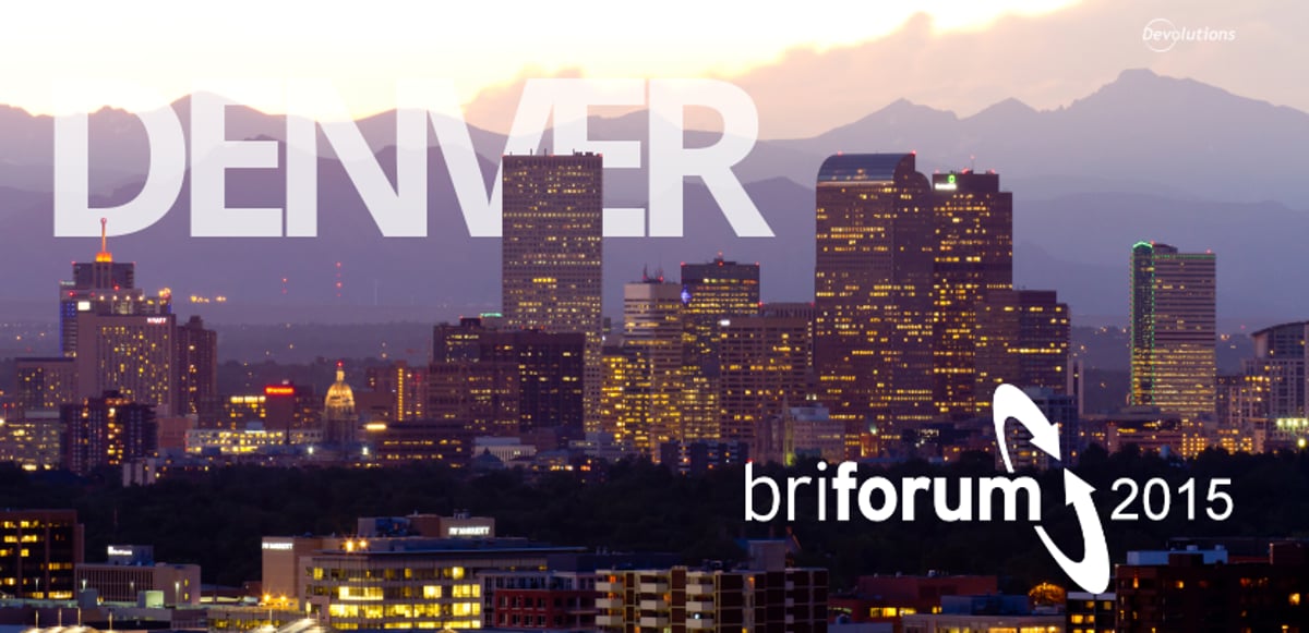 GOOD NEWS: We’re Heading Back to BriForum!