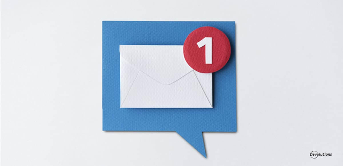 Devolutions Password Server: Email Notifications