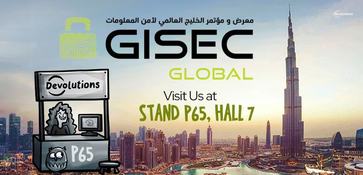 Devolutions gisec dubai 2024 blog