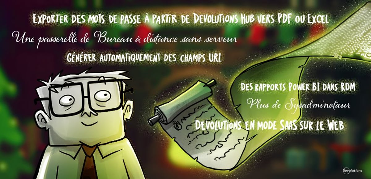 Résultat sondage décembre 2023 liste de souhaits devolutions blogue