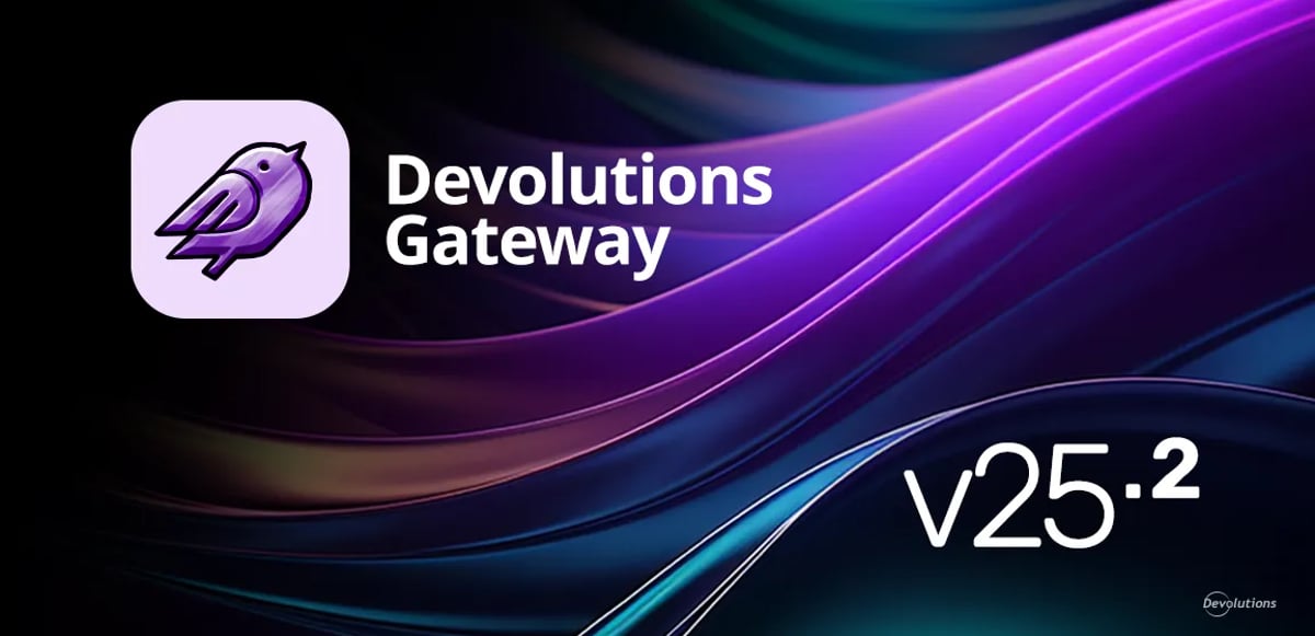 Devolutions gateway 2025.2 release blog