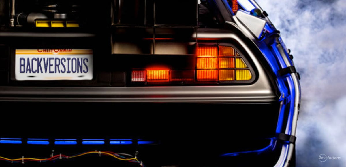 Remote Desktop Manager Previous Versions