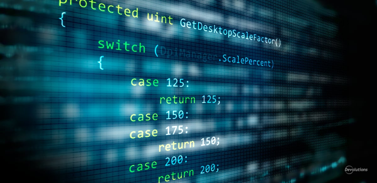 Smart Resizing and High DPI issues in Remote Desktop Manager