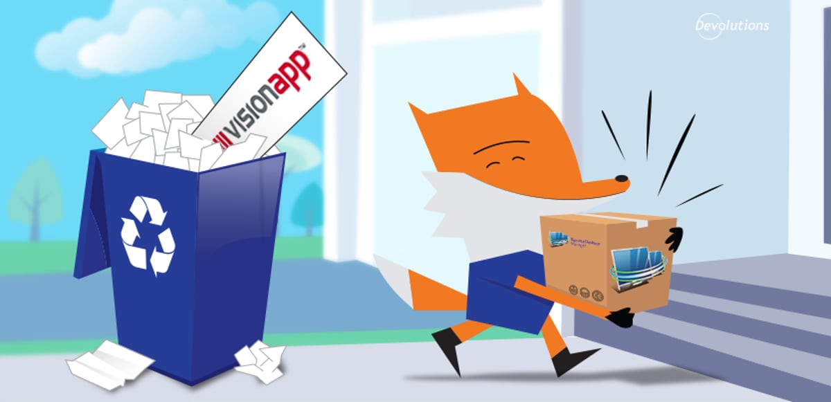 Switching to Remote Desktop Manager