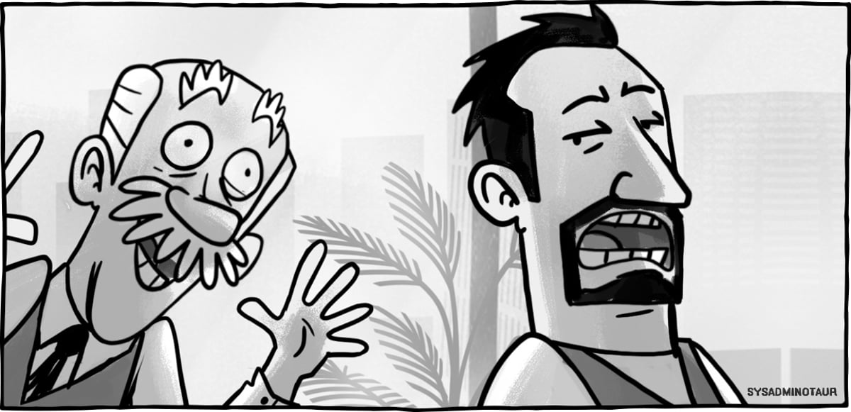 Sysadminotaur 107 praise devolutions blog