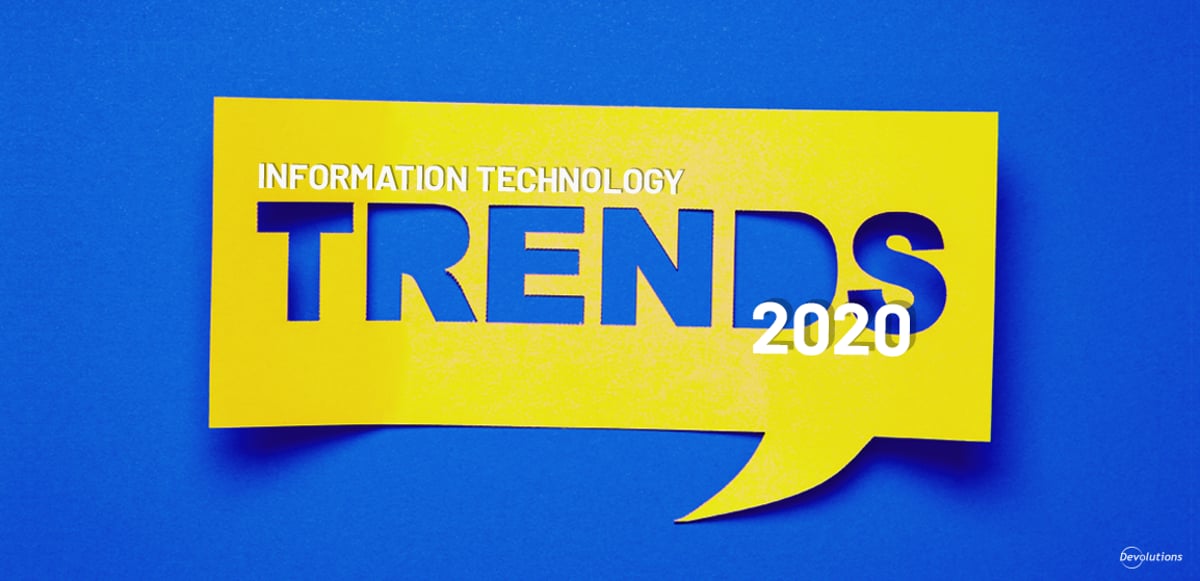Top 7  information technology trends devolutions blog ai