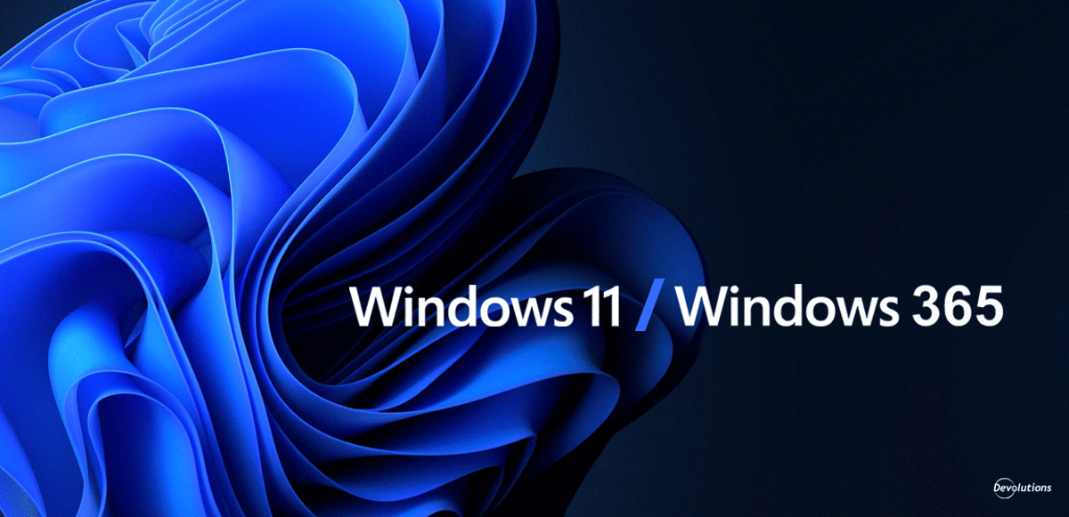 Two major product developments microsoft windows 365 windows 11 devolutions blog