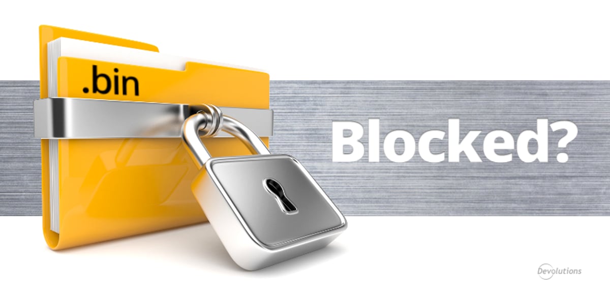 Files are blocked after installing using the binaries?  Unblock them all using a single command!