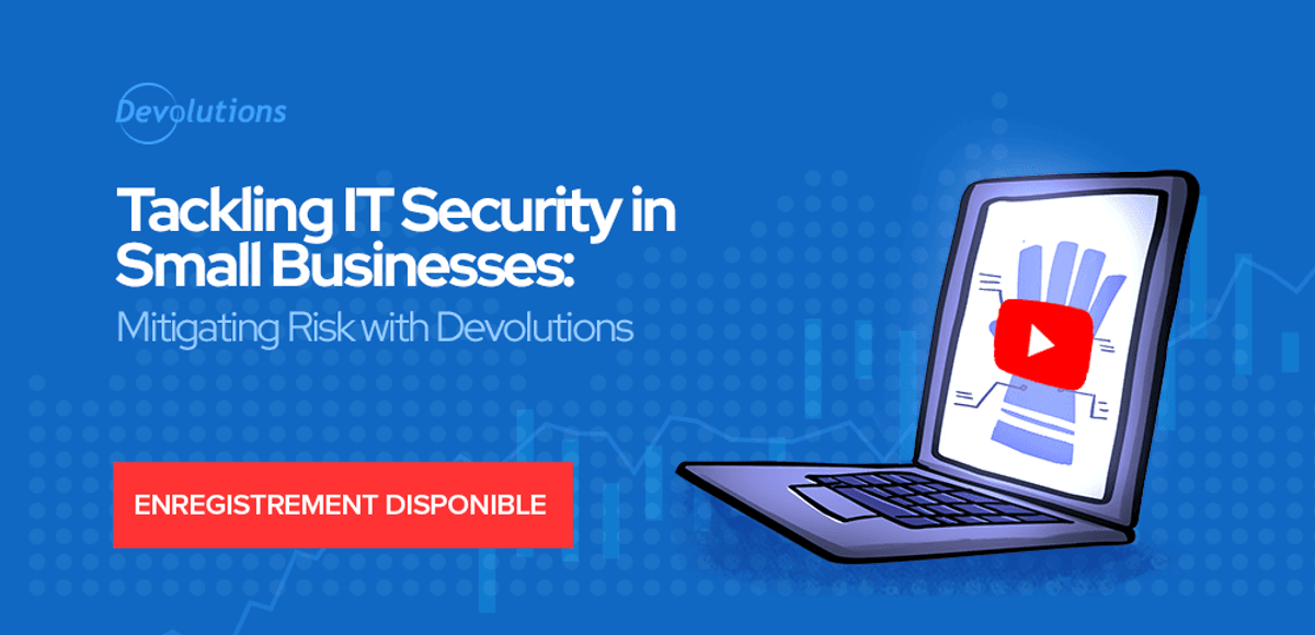 Enregistrement dernier webinaire en ligne devolutions blogue