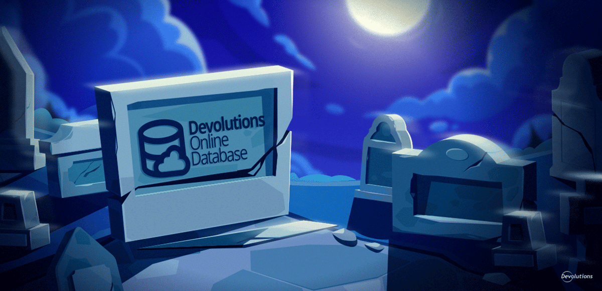 End of devolutions online database blog