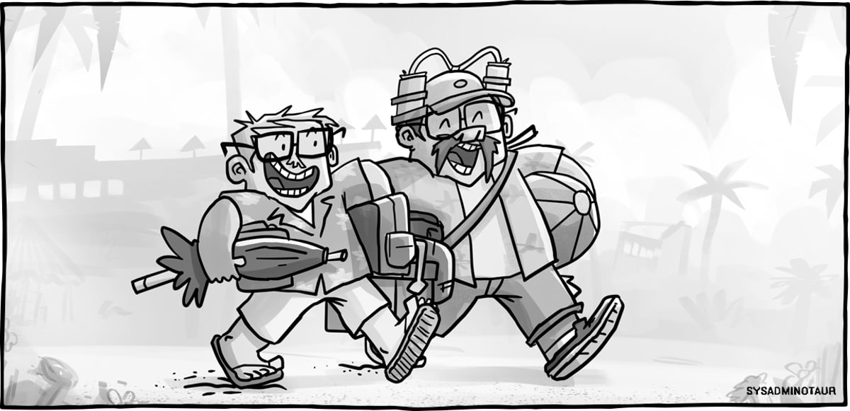 Sysadminotaur administrateurs devolutions blogue