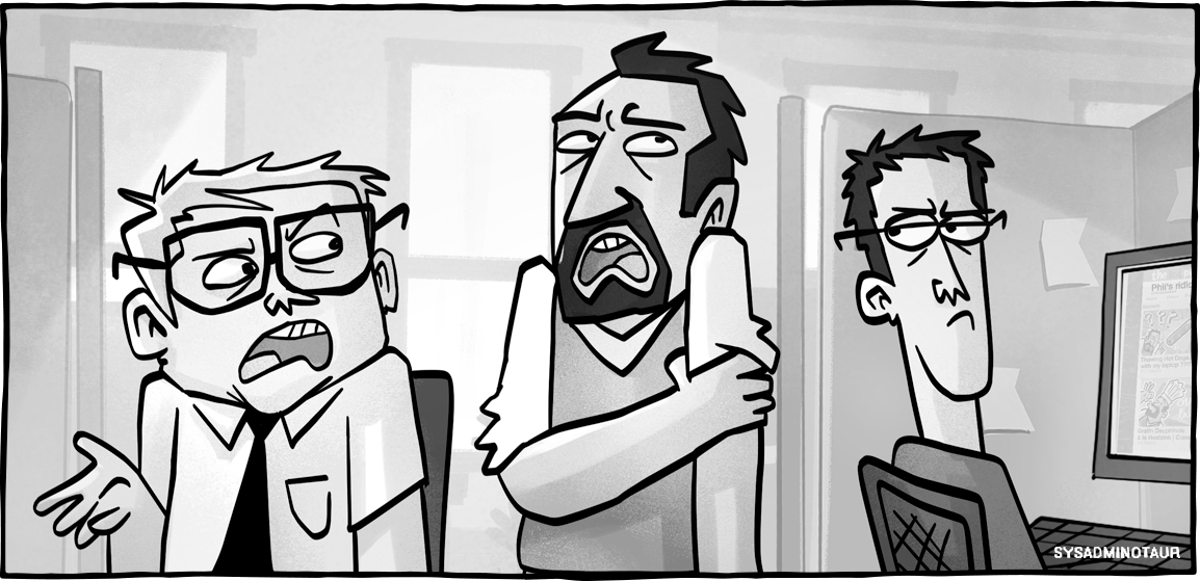 Sysadminotaur #122 : Portable chaud