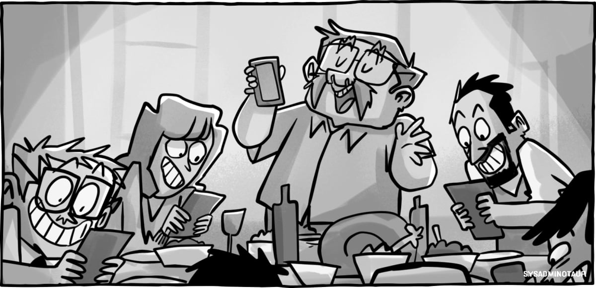 Sysadminotaur #124 : Vendredi fou : Humour et bonne humeur