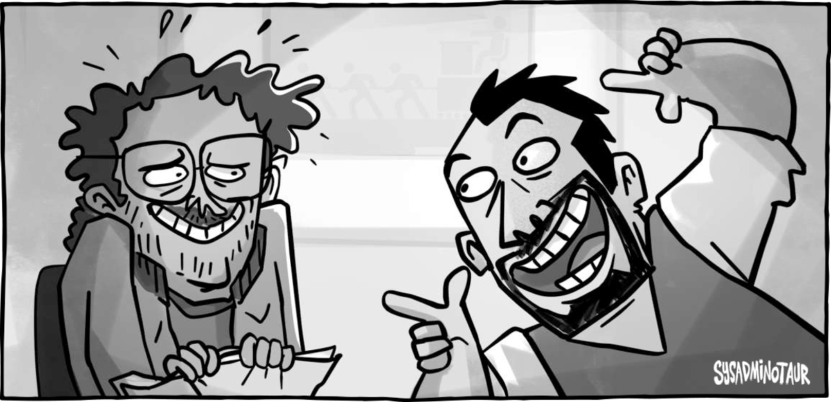 Sysadminotaur #127: Background Check