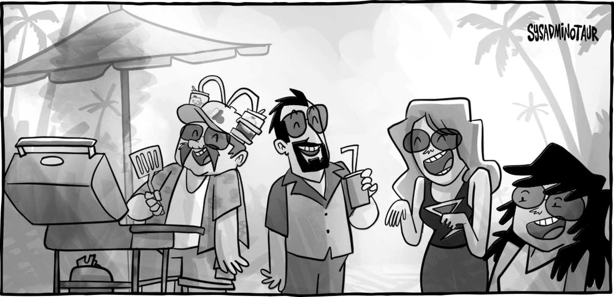 Sysadminotaur #132: Travacances