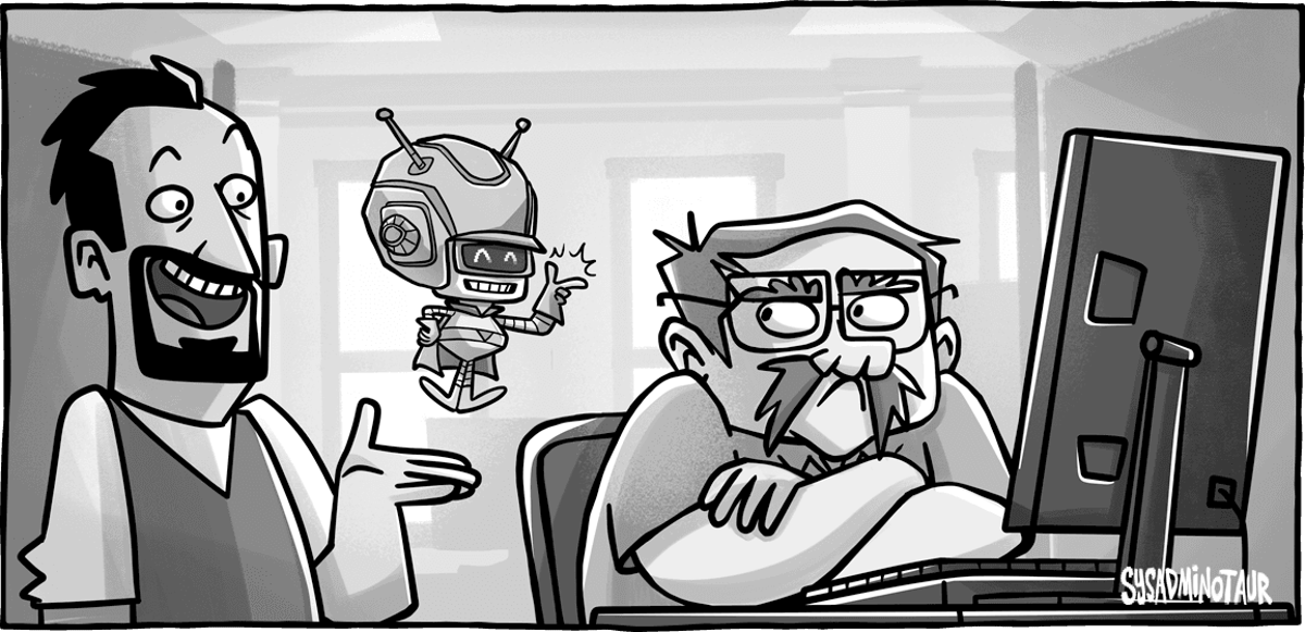 Sysadminotaur 142 ai comics devolutions blog