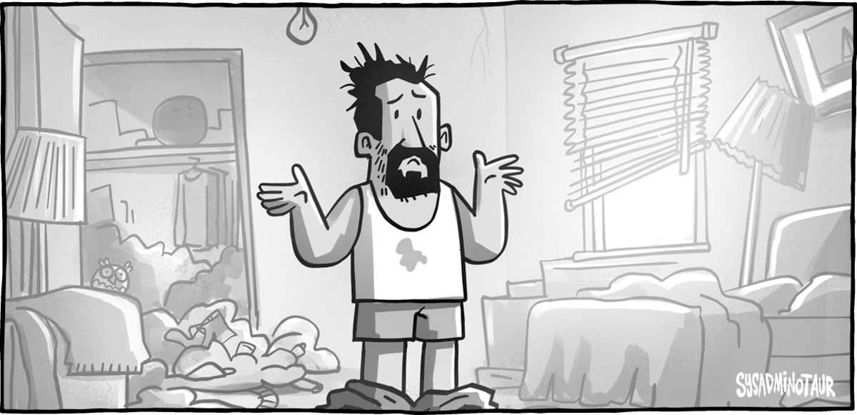 Sysadminotaur 143 aerial screwed devolutions blog