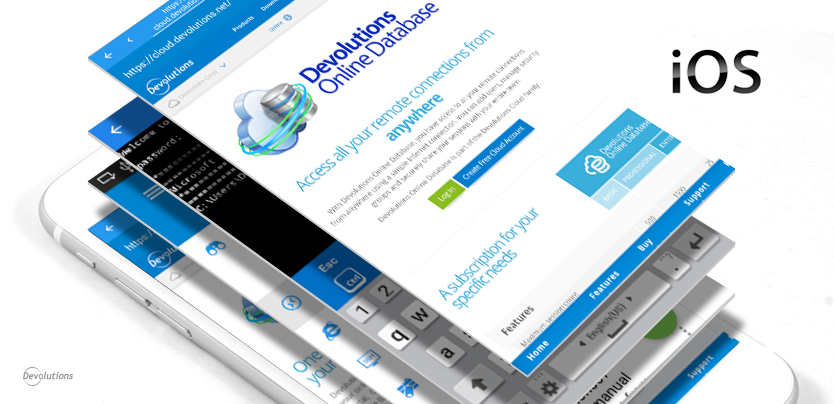 New Remote Desktop Manager for iOS Feature: Multi-Tab | Devolutions