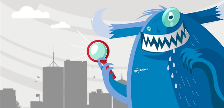 Remote Desktop Manager Search option