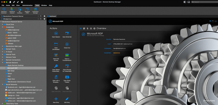 Thumbnail for Remote Desktop Manager user interface and how to customize your dashboard