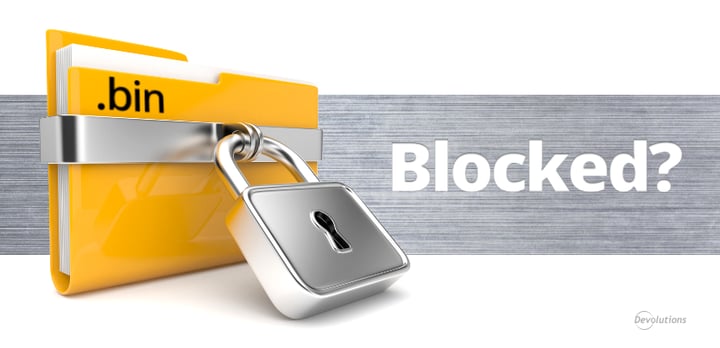 Thumbnail for Files are blocked after installing using the binaries?  Unblock them all using a single command!