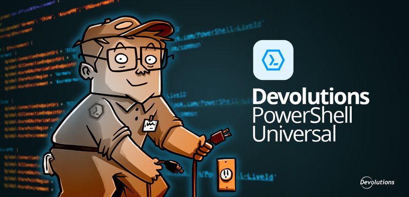 Devolutions PowerShell Universal troubleshooting script issues illustration for the blog.