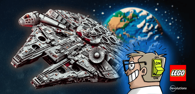 Lego devolutions blogue star wars titanic eiffel tower millenium falcon