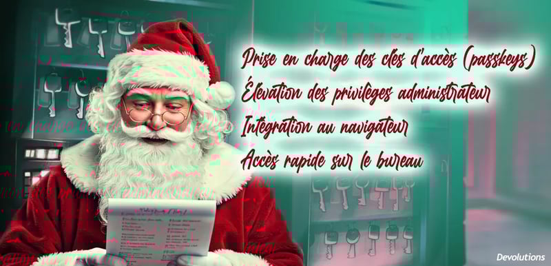 Résultats sondage décembre devolutions gestion mots de passe pour équipes blogue