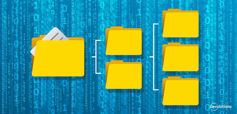 Thumbnail for The folder structure of Remote Desktop Manager made simple