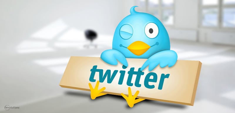 Follow Devolutions on Twitter