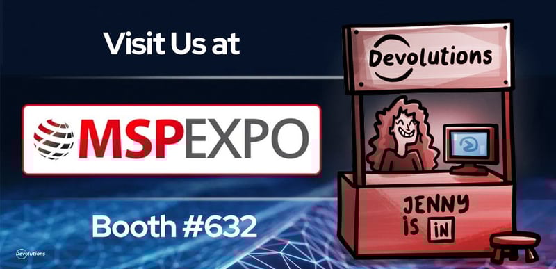Devolutions exhibiting msp expo devolutions blog