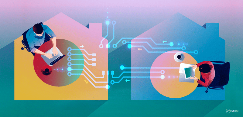 March 2021 poll question remote working technologies devolutions blog