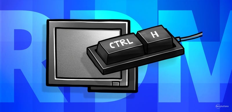 All default keyboard shortcuts in rdm remote desktop manager devolutions blog