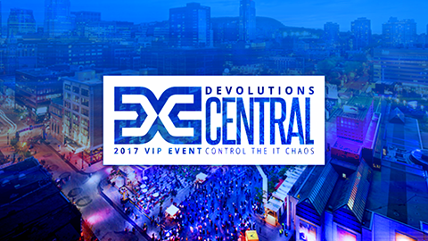 Partners and customers gathering at the first Devolutions Central event in Montreal.