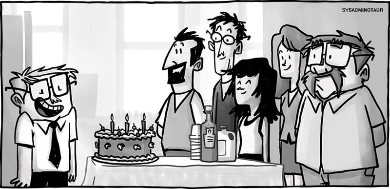 sysadminotaur 074 sysadmin day