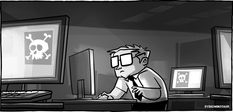 Thumbnail for Sysadminotaur #123 : Cyberattaque-au-tac