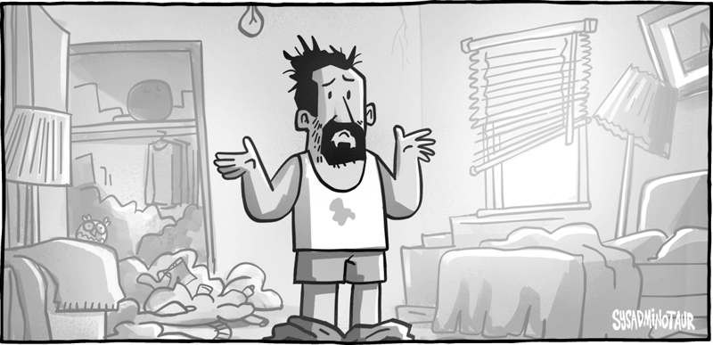 Sysadminotaur 143 aerial screwed devolutions blog