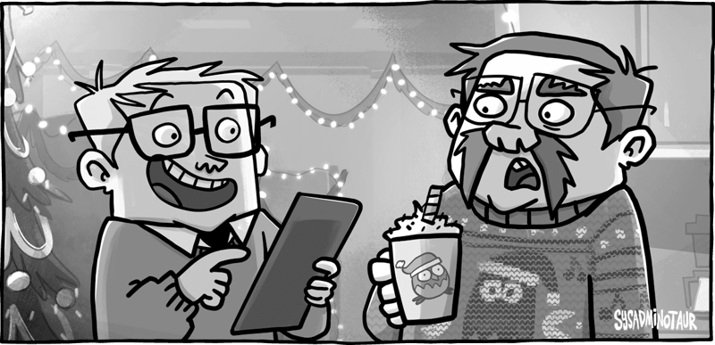 Thumbnail for Sysadminotaur #149 : Tech des fêtes