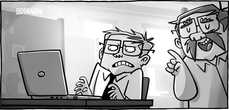 Sysadminotaur 151 sudo snob devolutions blog