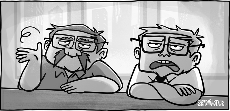 Sysadminotaur 168 Q-Day devolutions blog