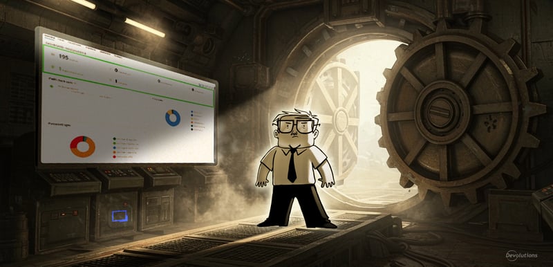 Im Scheinwerferlicht: Das Tresor-Dashboard von Remote Desktop Manager