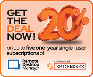 Spiceworks discount