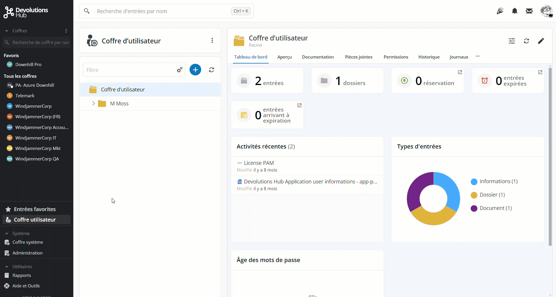 Interface utilisateur intuitive