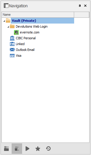 User vault
