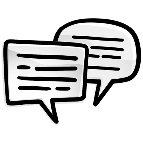 Sysadmin text bubble